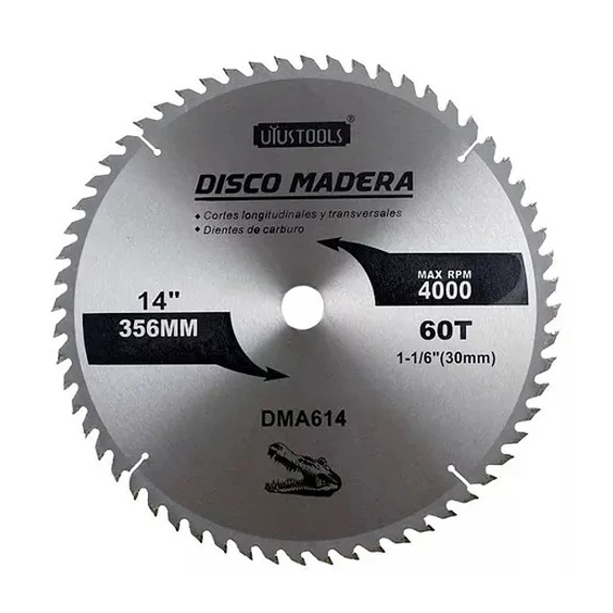 Disco sierra 14" 60T