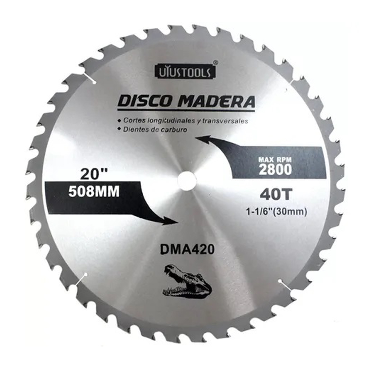 Disco sierra 20"40T